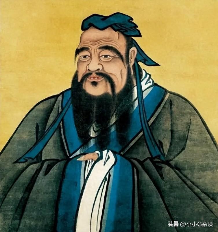 孔子像孔子是儒家学派的创始人奠定中华文化